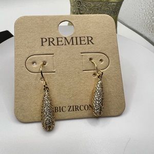 Premier‎ Cubic Zirconia Earrings NEW